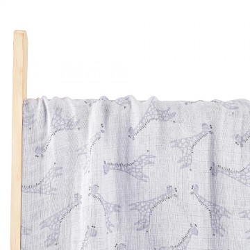 Swaddle bluegiraffe detail